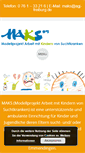 Mobile Screenshot of maks-freiburg.de